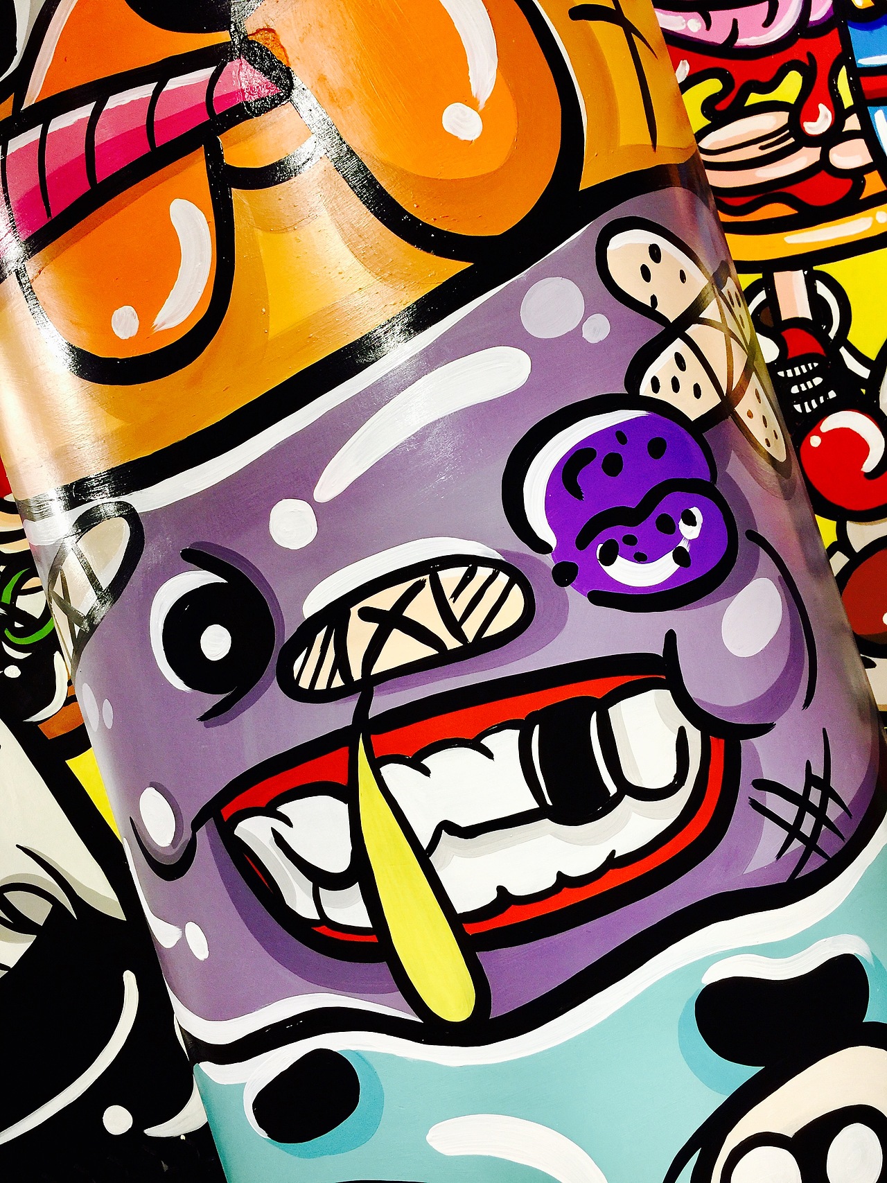 清潭洞烤肉原创壁画-第三弹（图ZNjY0NTM1Njg=） - 新锐潮流插画 - 站酷设计师痞子JACK原创素材 - 站酷ZCOOL
