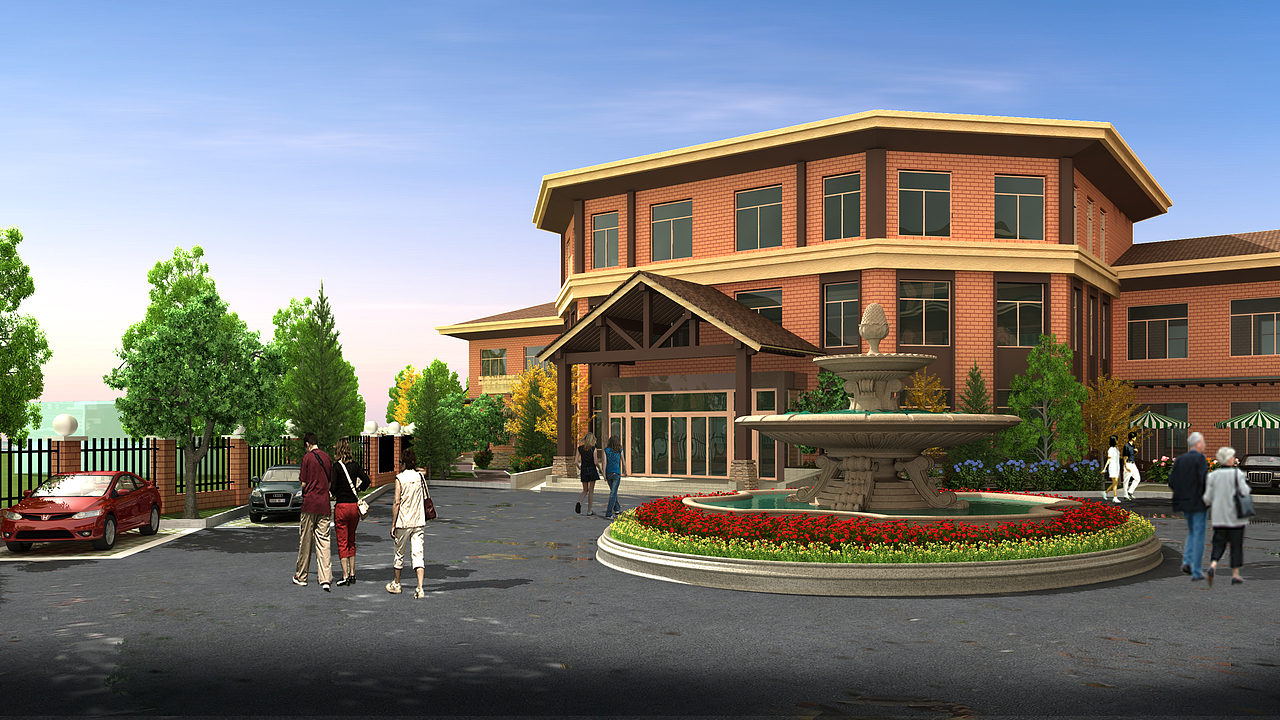 养老院设计方案|空间|建筑设计|mr_齐先生_原创作品-站酷zcool