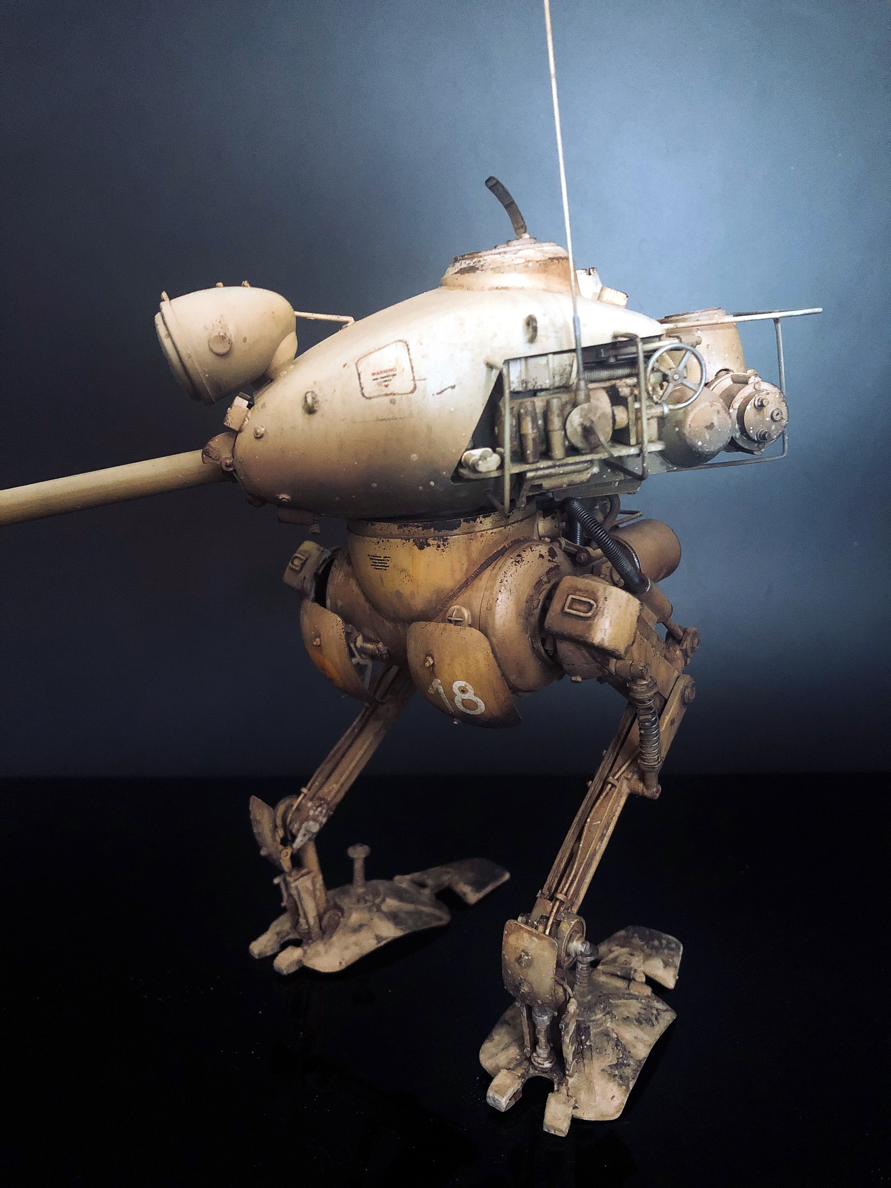 【耍模型】横山宏 青蛙 gk白件制作