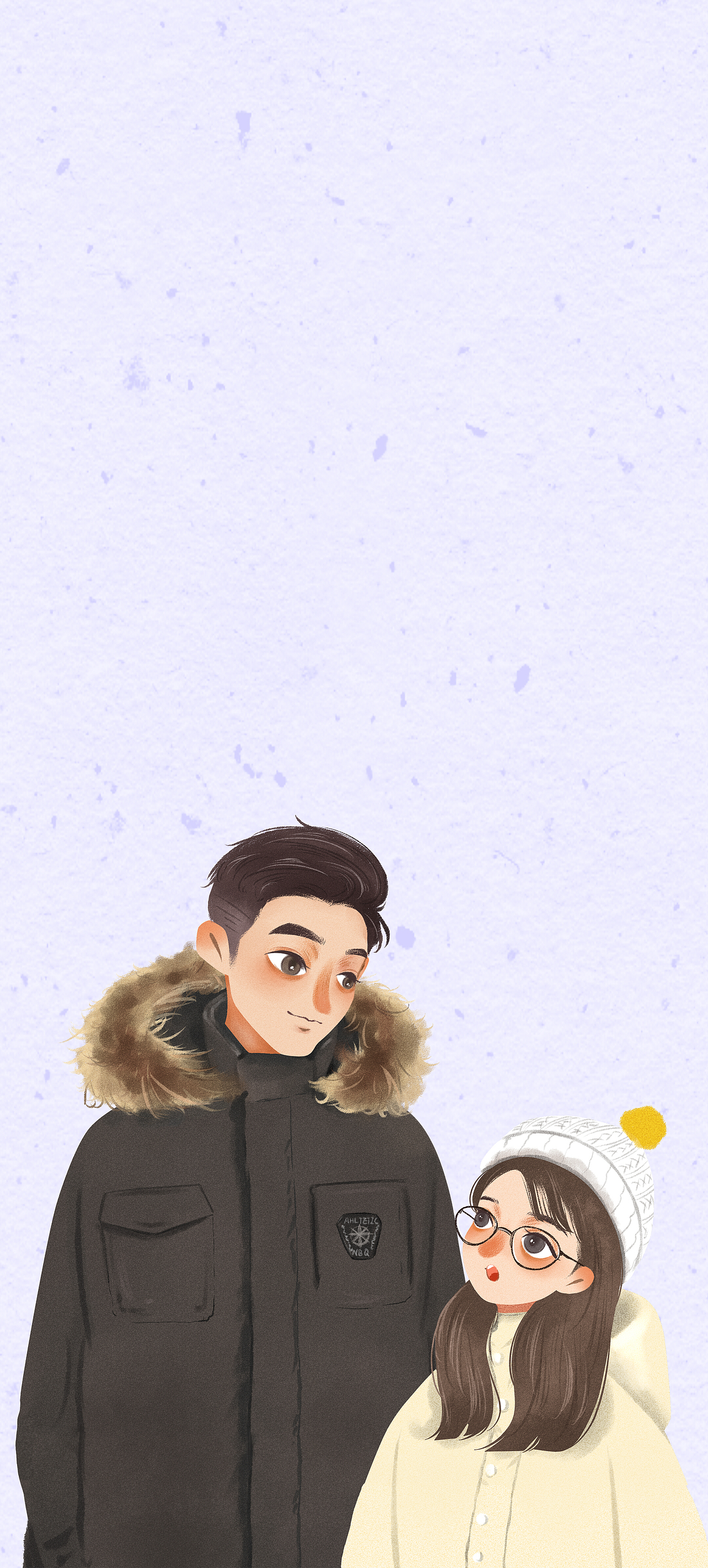 画一最萌身高差（图ZMjAzNDUyNjI0） - 创作习作 - 站酷设计师画画的邱同学原创素材 - 站酷ZCOOL