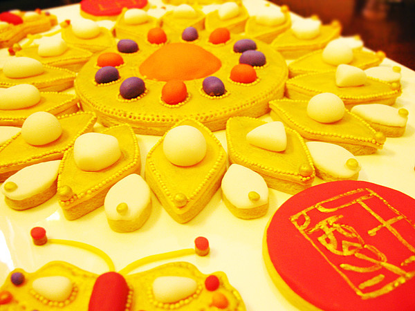 中式婚礼翻糖西饼集锦