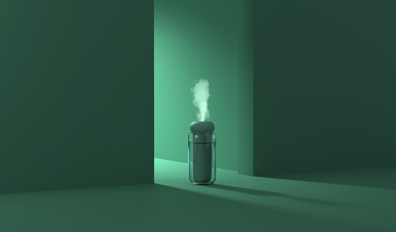 简约而不简单——光影加湿器设计