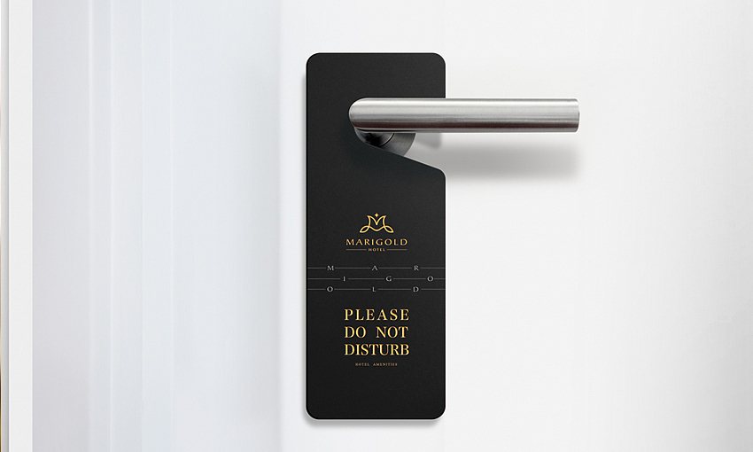 玛丽德酒店VI设计,导视设计