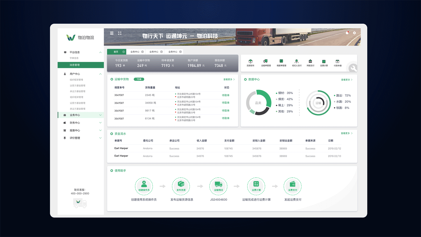 物流行业 B端产品设计 官网设计（图ZMjAwMzc0MTEy） - 企业官网 - 站酷设计师TMK123原创素材 - 站酷ZCOOL