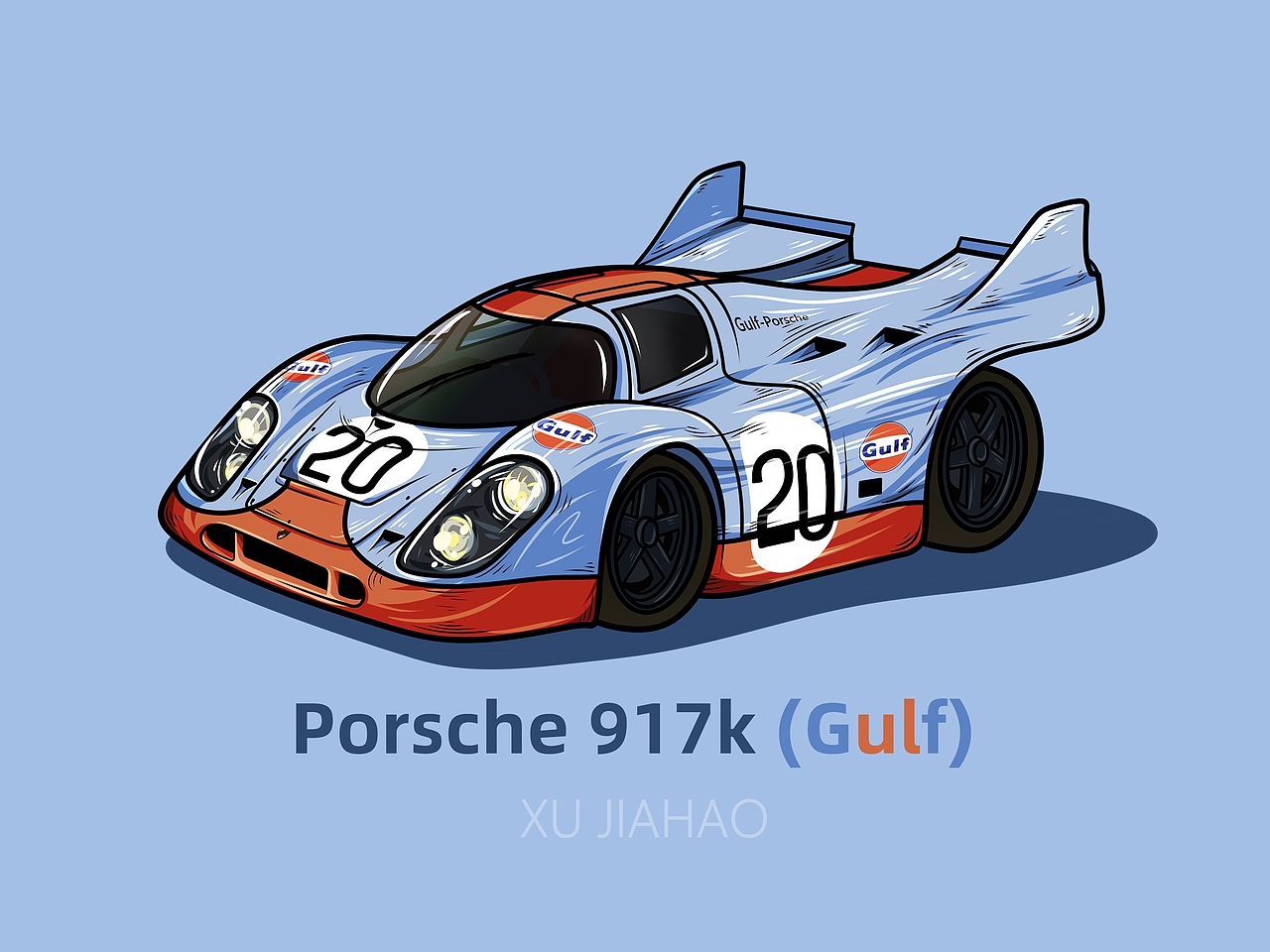 赛车|插画|商业插画|徐嘉皓_原创作品-站酷zcool