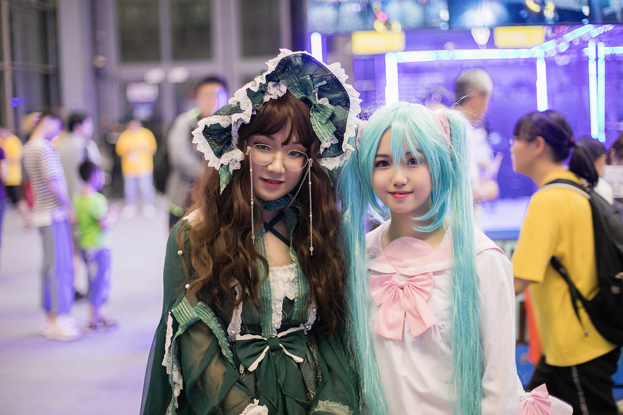 漫展上的小妹妹