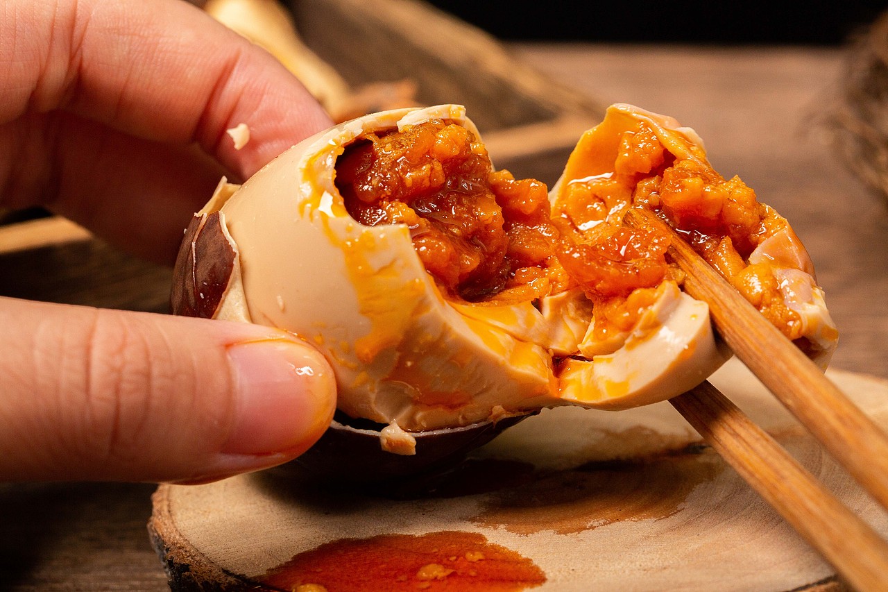 安徽八里河烤鸭蛋