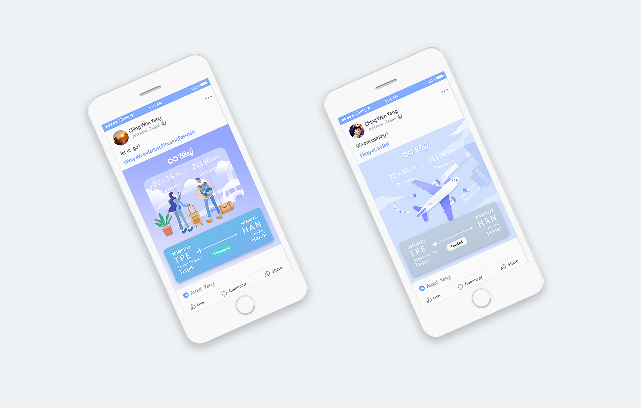 旅行app-BLAY-UI视觉设计（图ZMTA5NjM1NzAw） - APP界面 - 站酷设计师糖醋排骨肉沫茄子原创素材 - 站酷ZCOOL