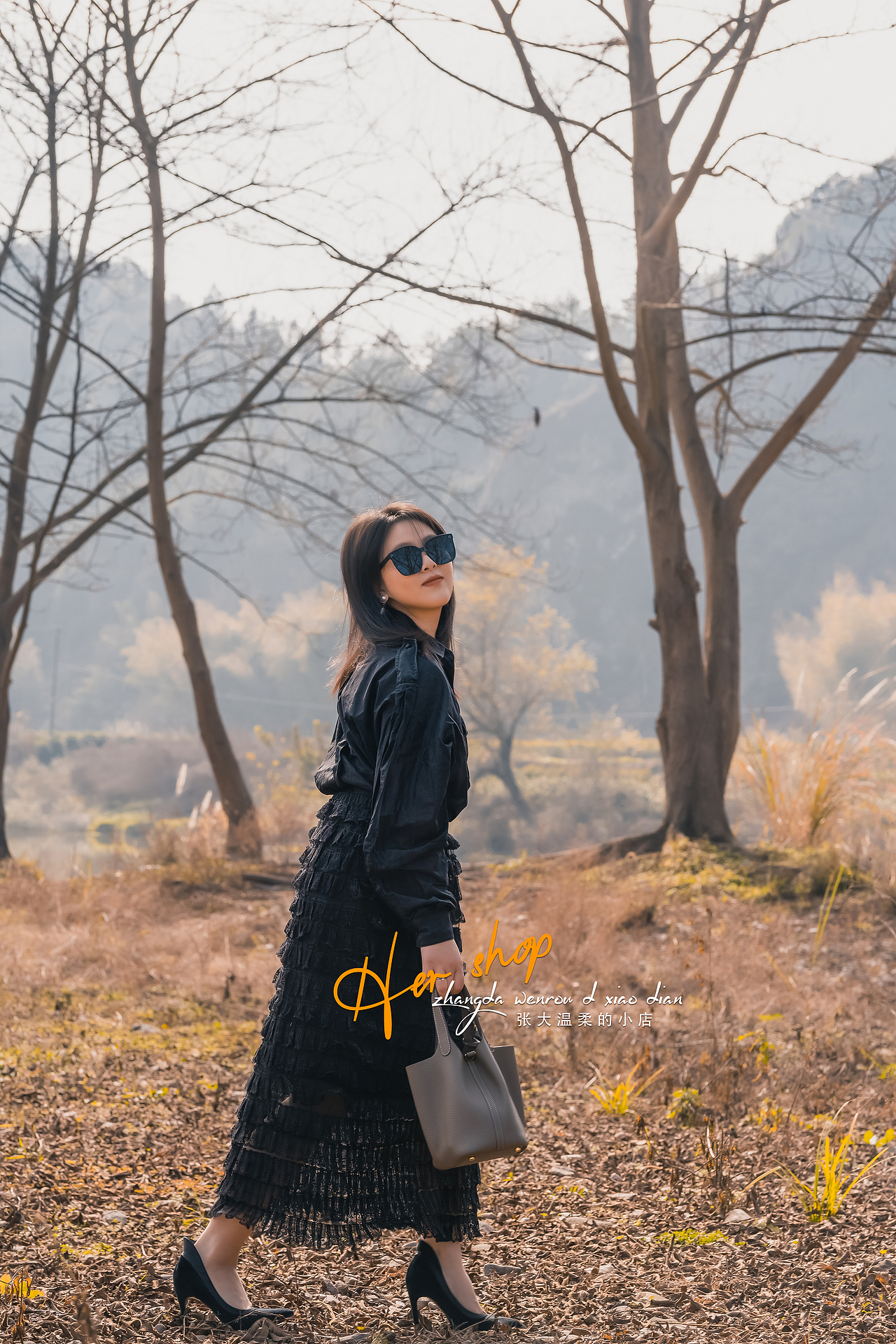 冬日的黑色诱惑