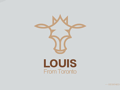 Louis个人LOGO设计