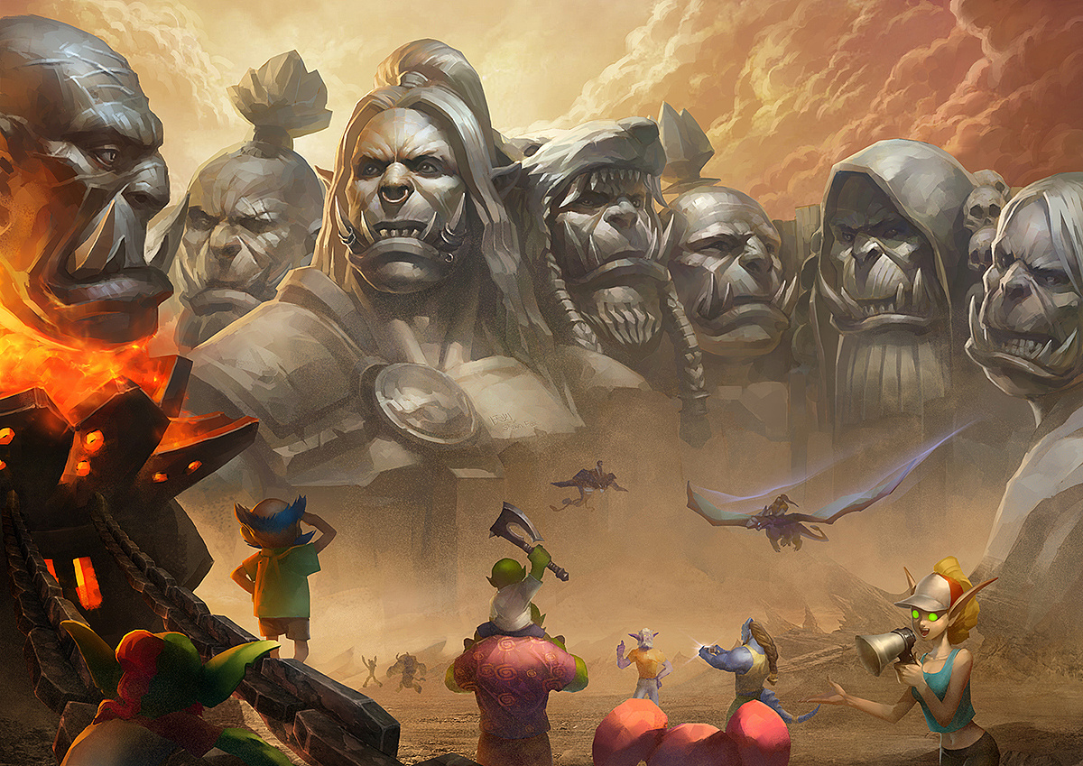 丨天火丨出品——"welcome to draenor!