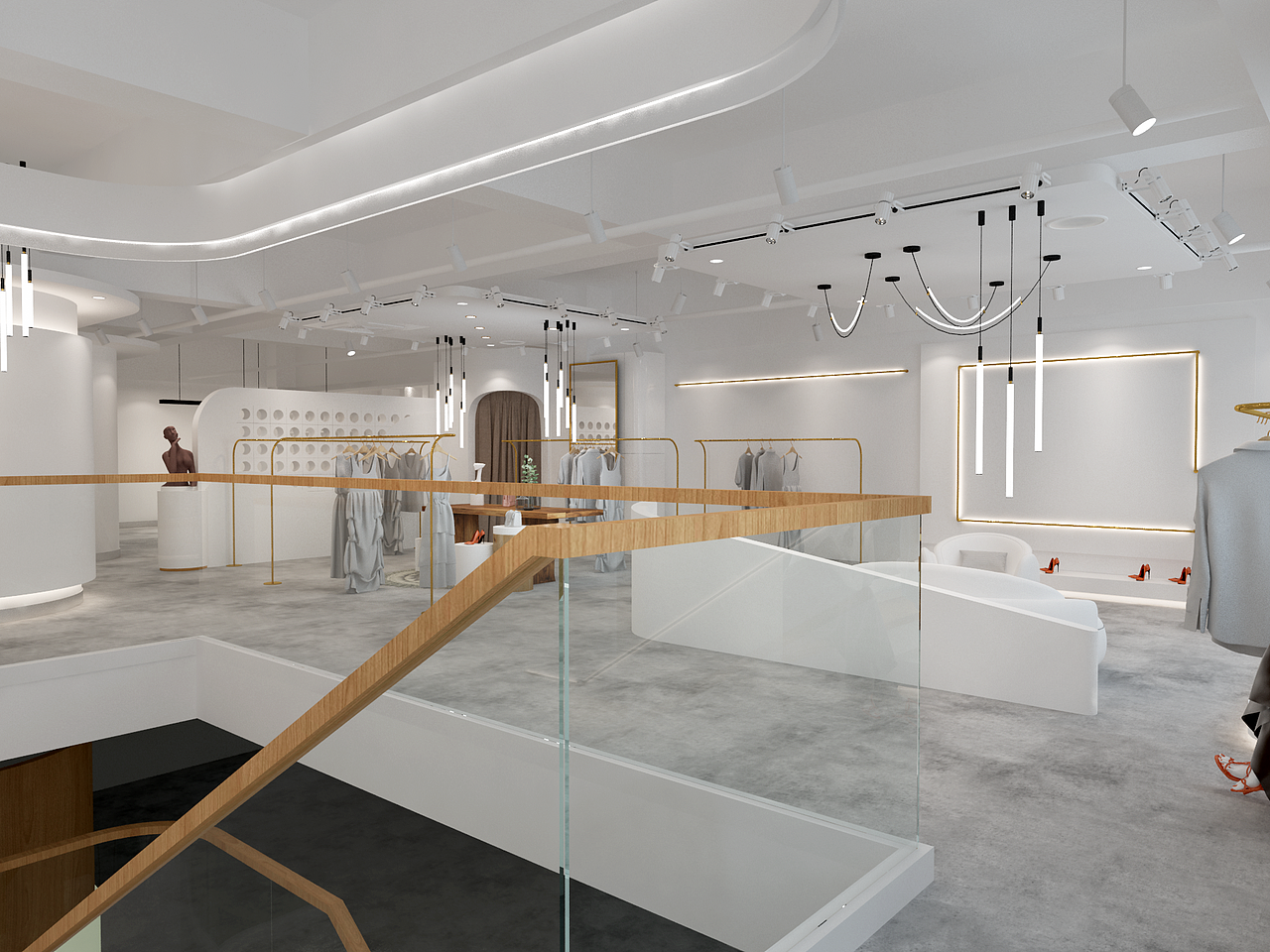 沈阳童装/女装复合店（图ZMjk4MjE4NzA4） - 商业空间设计 - 站酷设计师guanguangjian原创素材 - 站酷ZCOOL