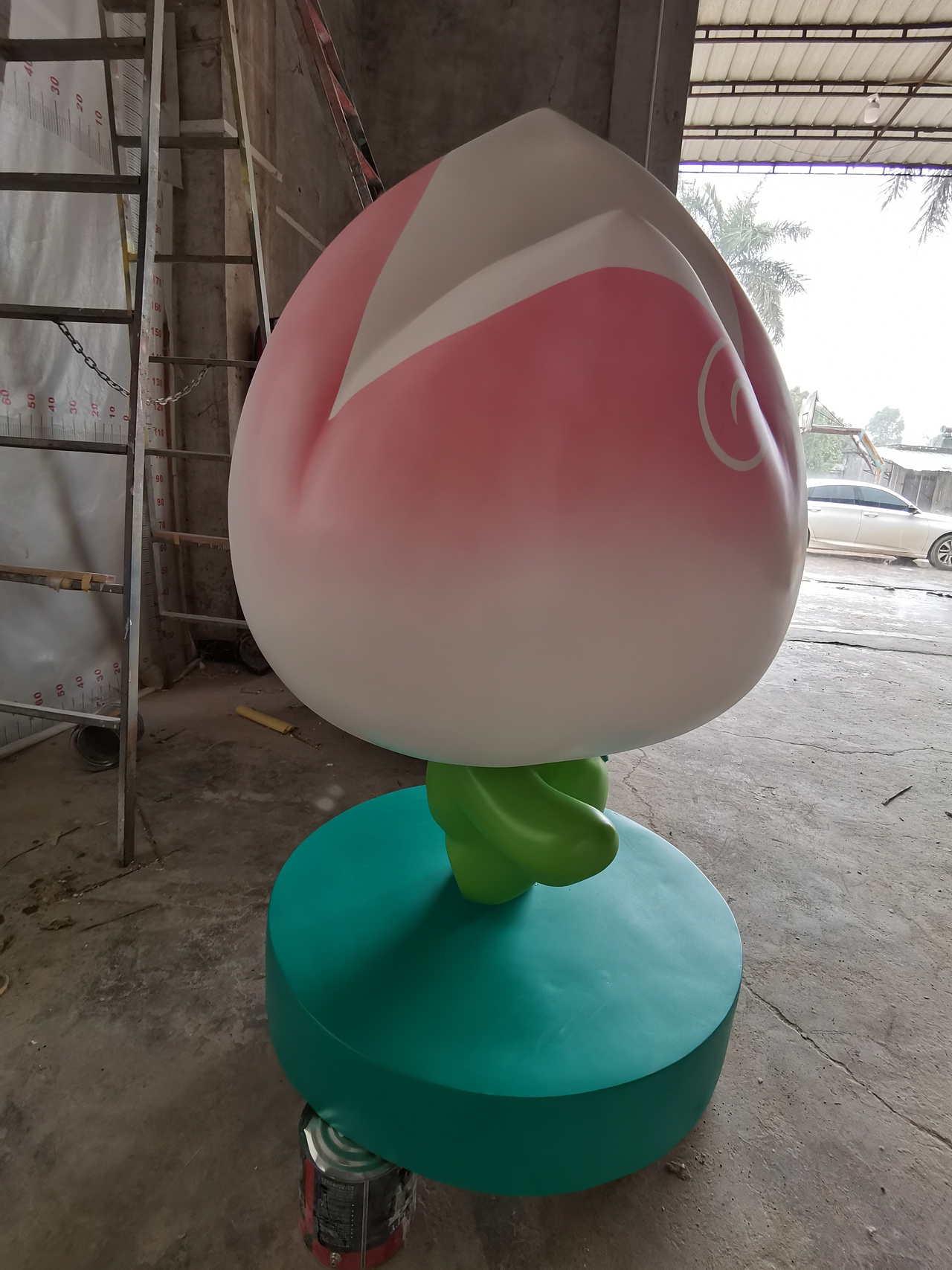 玻璃钢荷花卡通雕塑户外幼儿园IP吉祥物（图ZMjU2MDY5Njg4） - 雕塑 - 站酷设计师满天下艺术雕塑原创素材 - 站酷ZCOOL