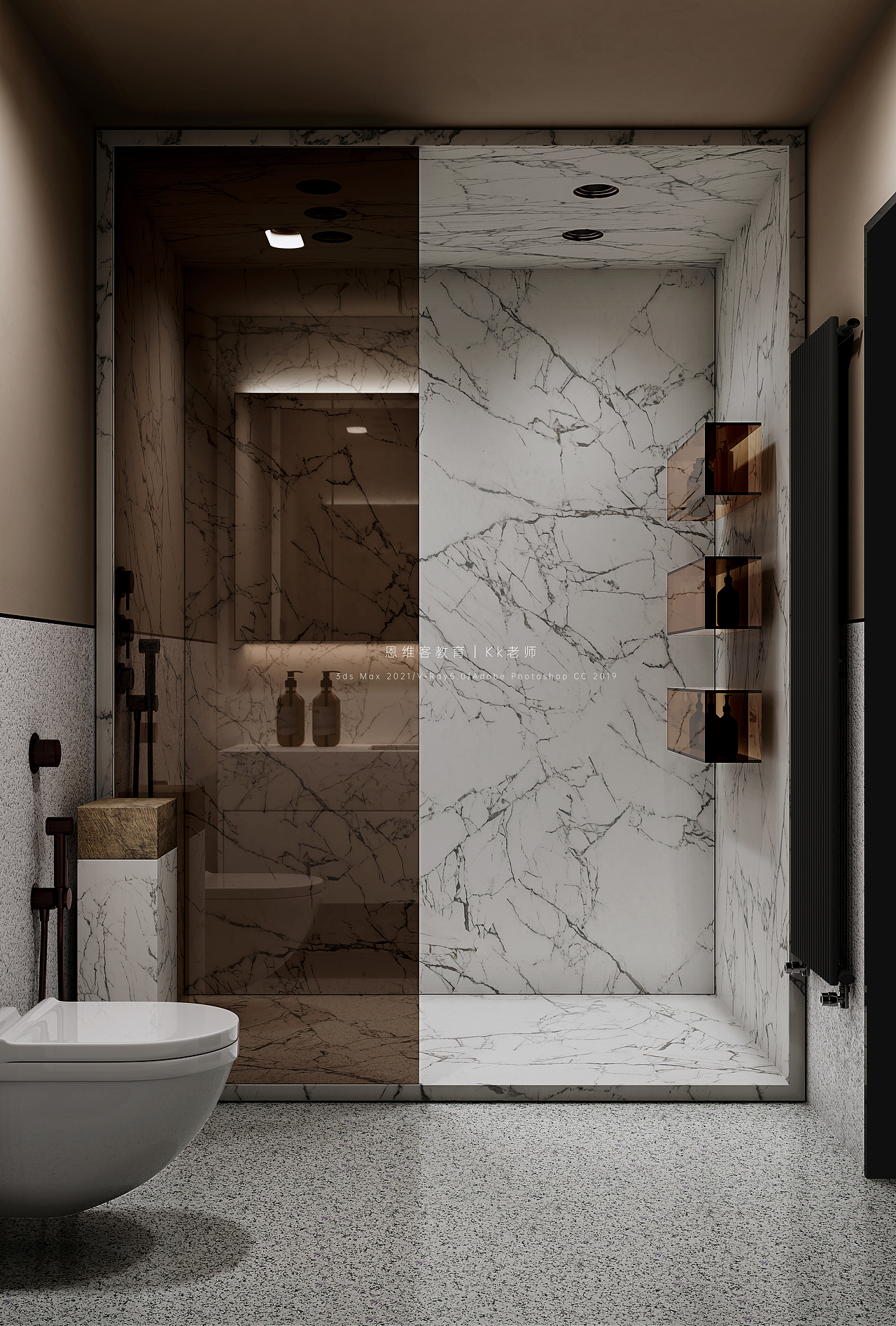 室内设计丨封闭空间浴室