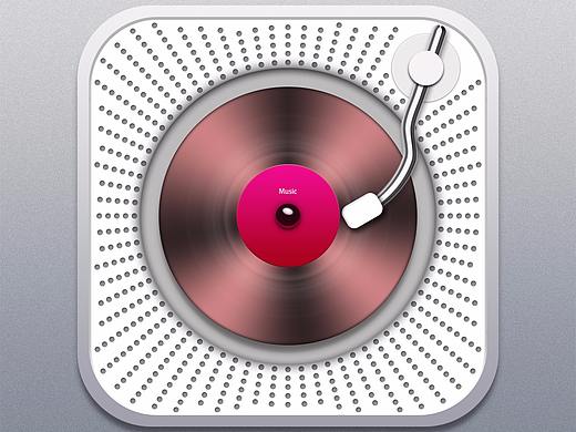 音乐播放器（个人主页-ZMzEwMzI5NTY=） - 图标 - 站酷设计师西瓜君Cc原创素材 - 站酷ZCOOL