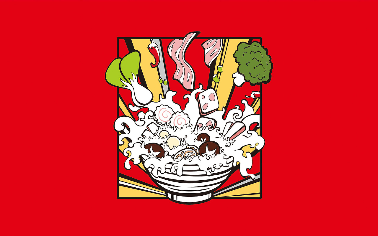 专注餐饮这几年——意合餐饮插画合集（下）（图ZMTE2MzM4MjY4） - 品牌 - 站酷设计师湖南意合品牌原创素材 - 站酷ZCOOL