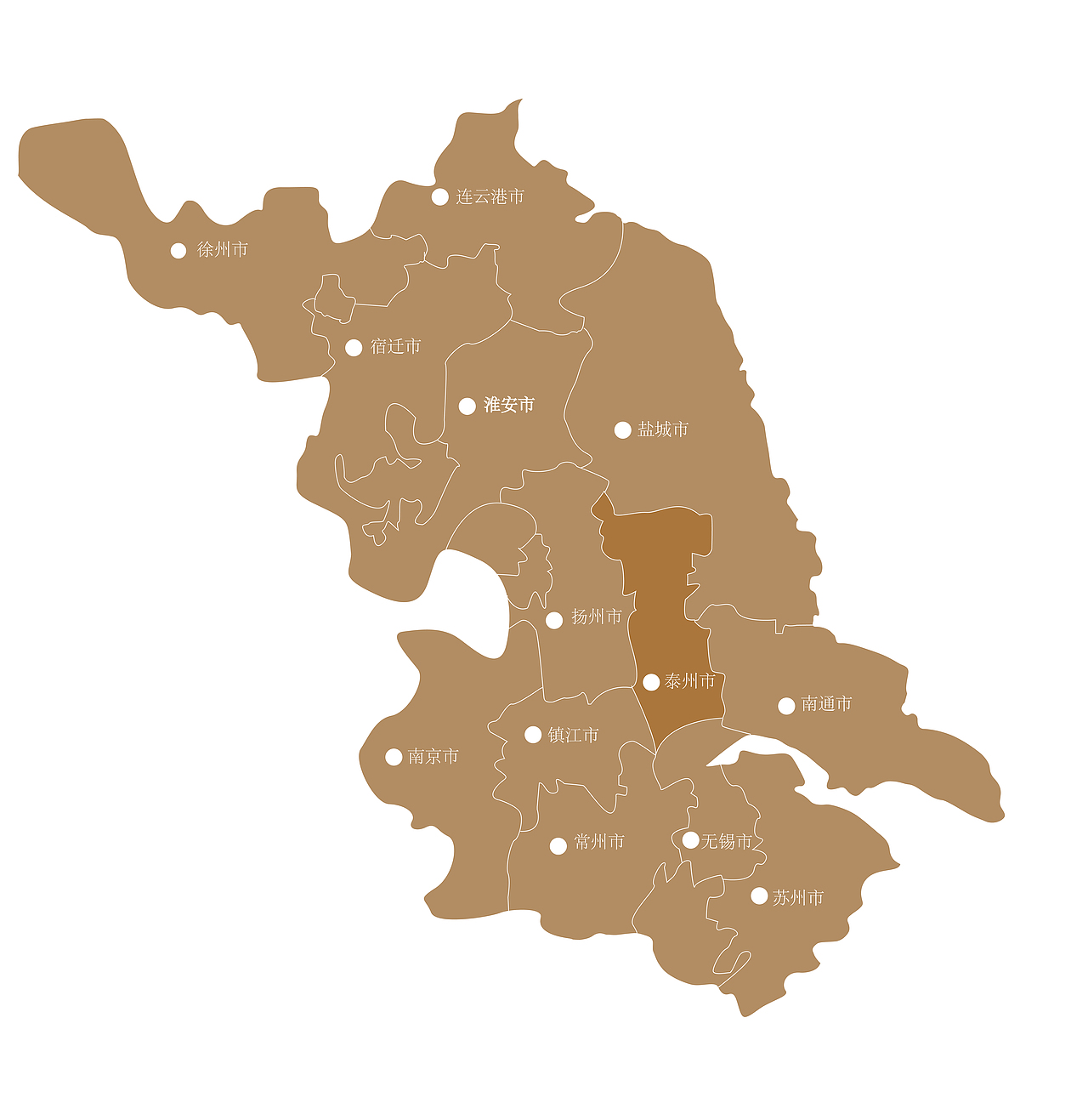 江苏地图