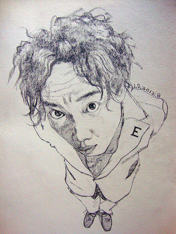 素描肖像