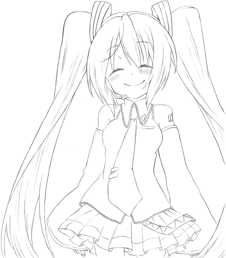 板绘——线条练习(描线)