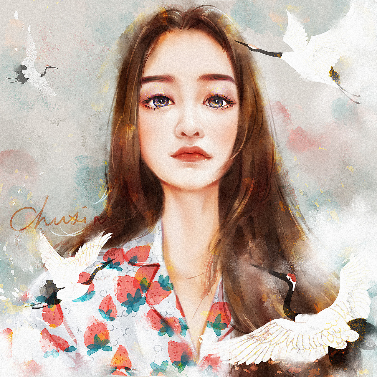 近期的画作儿