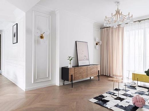 现代法式三居室装修设计，融入浪漫与优雅的生活