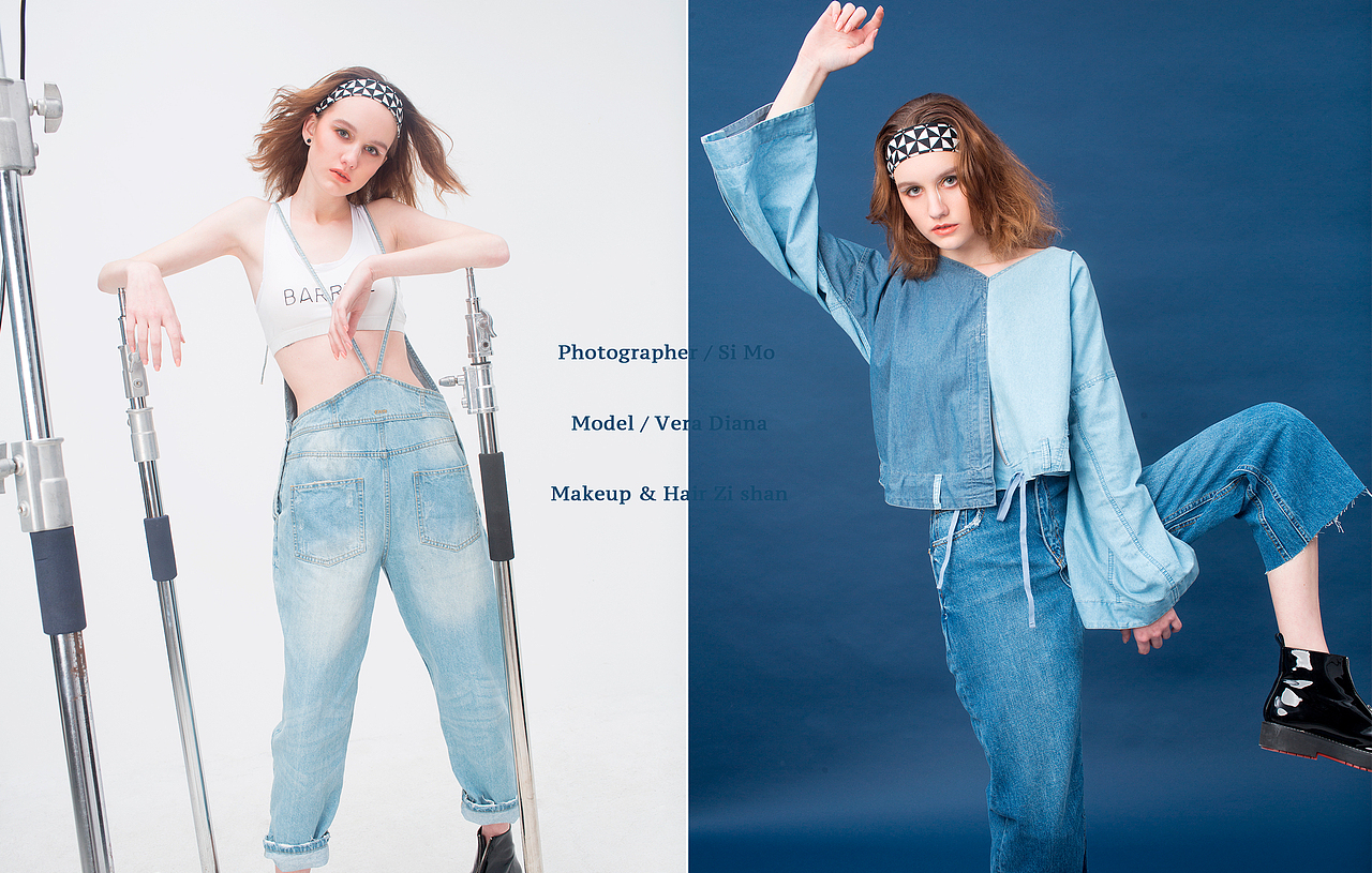 牛仔女装（图ZMTMzNjcyODA0） - 人像摄影 - 站酷设计师西莫视觉原创素材 - 站酷ZCOOL