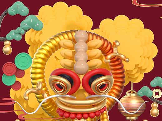 2022虎年年画插图