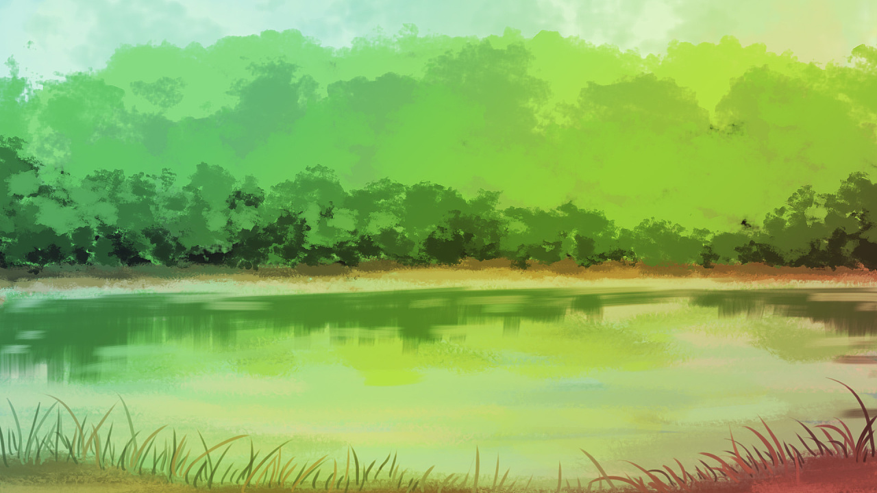 小水瓶历险记动画场景图