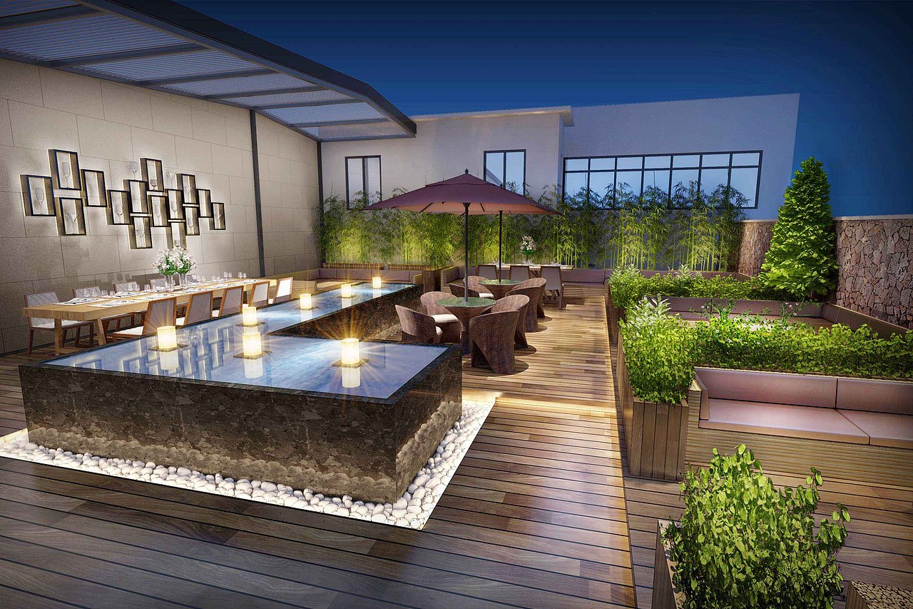 露天阳台咖啡厅