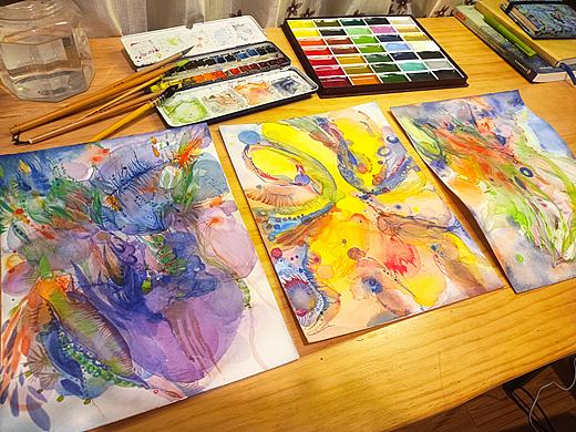 每日灵感（个人主页-ZNjkxNTQzODg=） - 绘画 - 站酷设计师子欣626原创素材 - 站酷ZCOOL