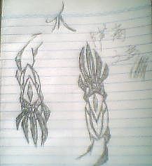 闲着蛋疼画画...象小朋友画的......武器???人物??