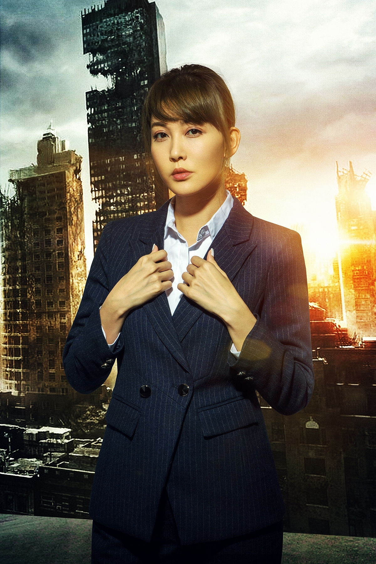 明星电影海报摄影