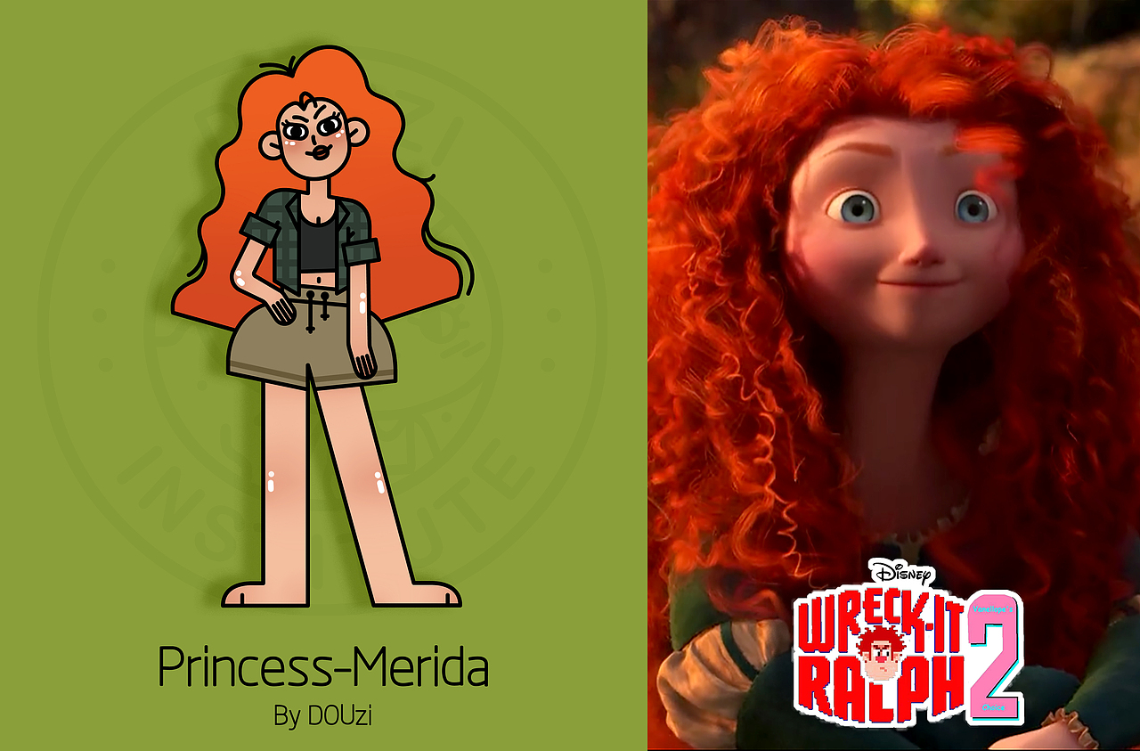 《无敌破坏王2》15个公主（图ZMTUyOTU1OTIw） - 创作习作 - 站酷设计师DOU_zi原创素材 - 站酷ZCOOL