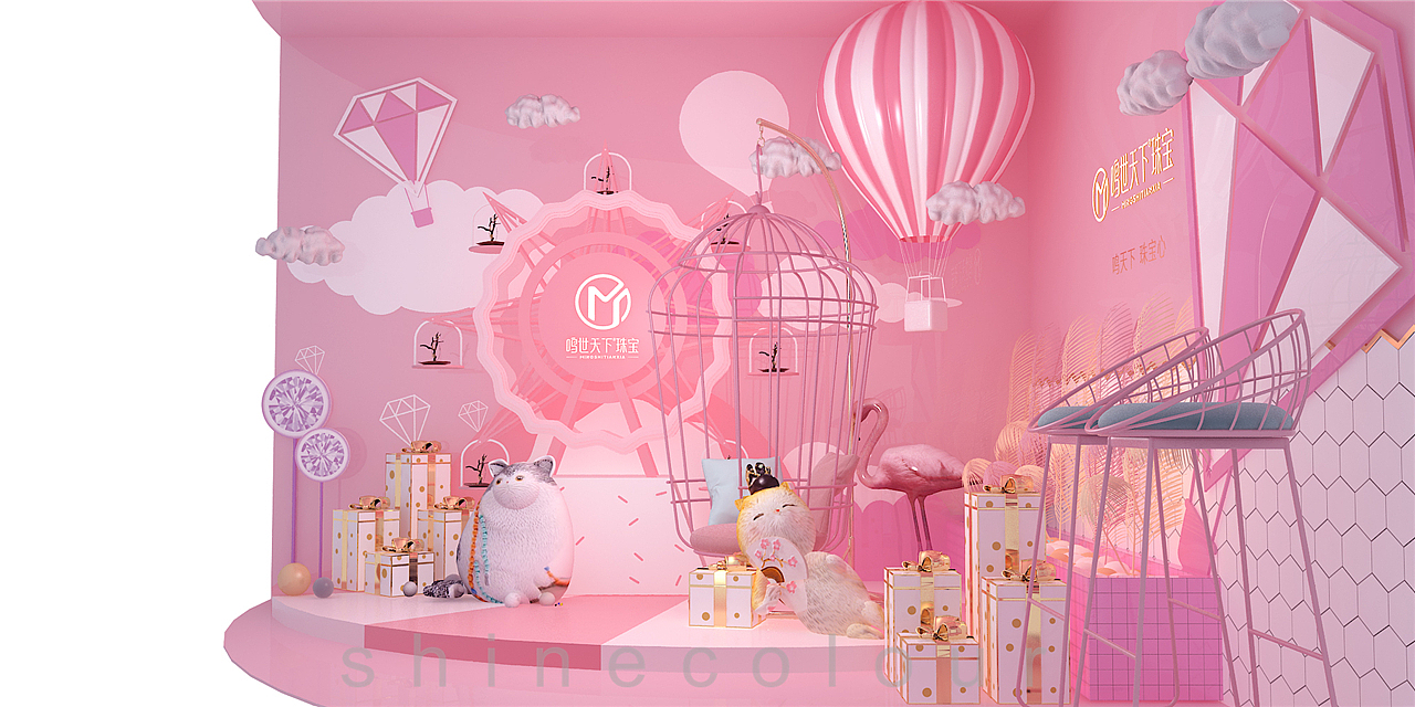 专业美陈设计|美陈设计制作|商场中庭美陈设计（图ZMTg4NjkyNzMy） - 展陈设计 - 站酷设计师舞美设计原创素材 - 站酷ZCOOL