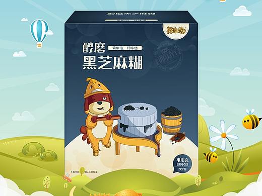 芝麻糊詳情頁（個人主頁-ZMzA2NTQzNjQ=） - 電商 - 站酷設(shè)計師喂先生原創(chuàng)素材 - 站酷ZCOOL