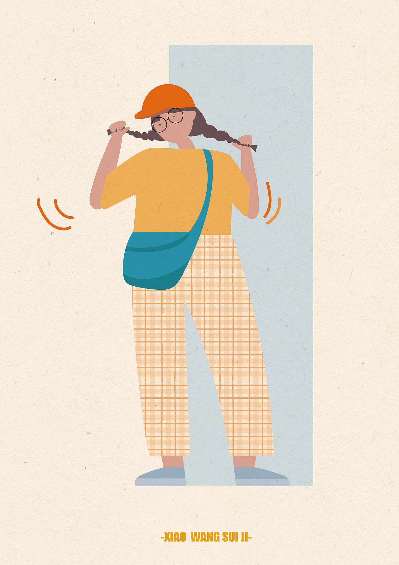 原创·扁平风人物插画|插画|商业插画|圆咚咚隆_原创作品-站酷zcool