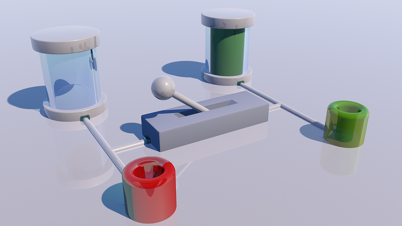 C4D 三维场景练习