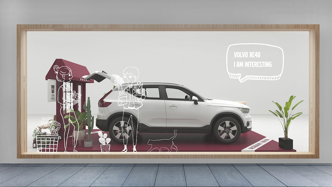 VOLVO单车展（图ZMjA4NjkzODQ0） - 其他三维 - 站酷设计师林梢一抹绿如画原创素材 - 站酷ZCOOL