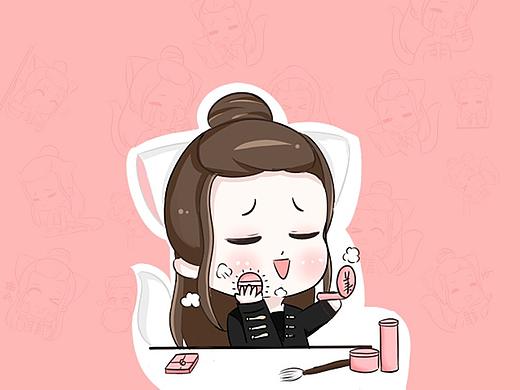 #表情包# 为刘亦菲白纤楚角色绘制的原创表情包