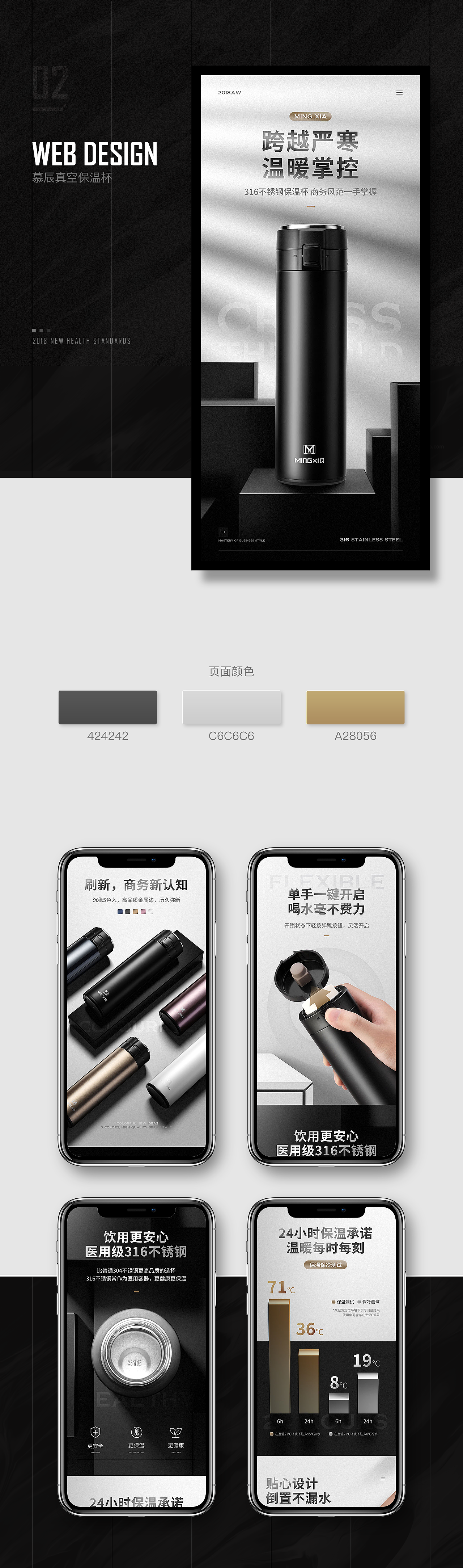 两款保温杯（图ZMTI5NTYzNjg4） - 电商 - 站酷设计师巴索罗缪原创素材 - 站酷ZCOOL