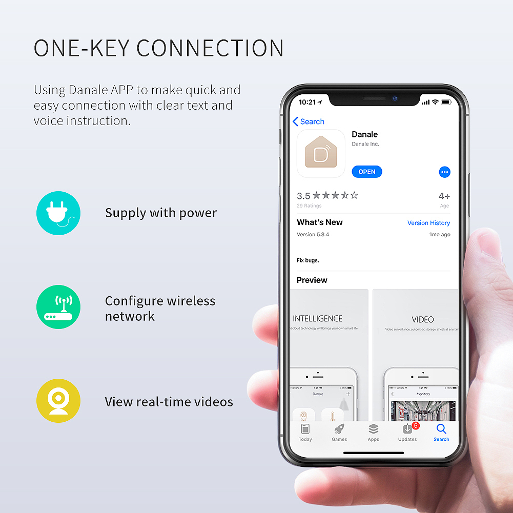 Amazon广告图设计IPC摄像头