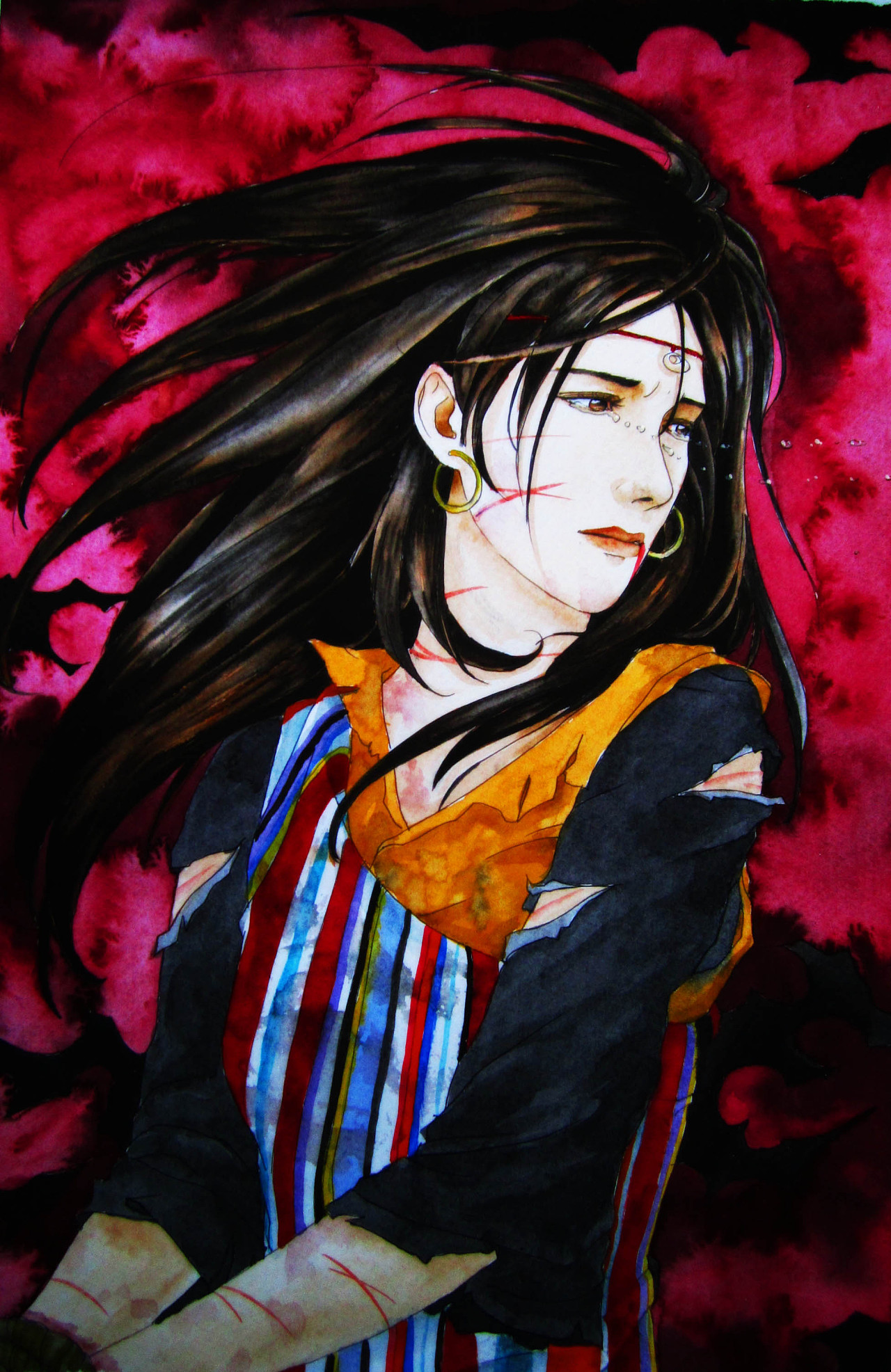 独龙族系列最后一发|插画|商业插画|strontiumhu - 原创作品 - 站酷