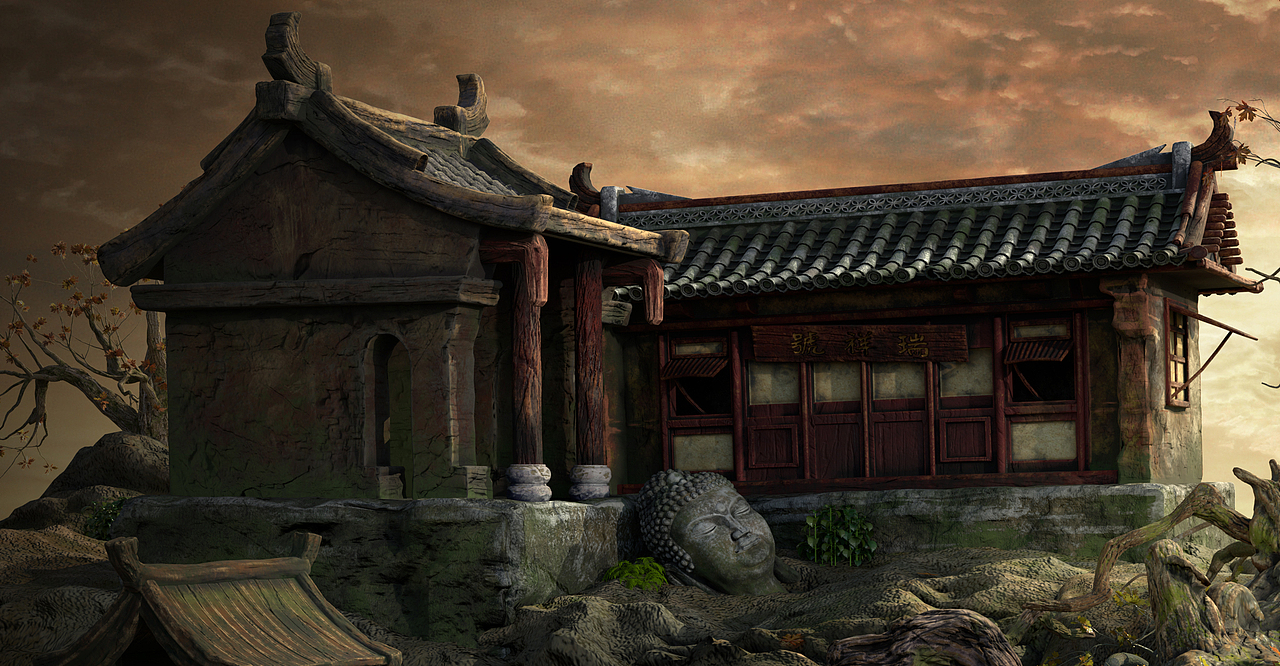3D建模 CG模型（图ZMTUxMDUyNTMy） - 场景 - 站酷设计师南瓜妖妖原创素材 - 站酷ZCOOL