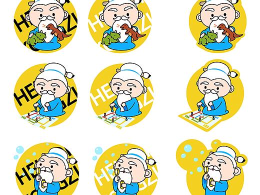 博林文创“Hellokongzi“ ip形象延展设计（个人主页-ZMzc4NTQ2MDQ=） - 商业插画 - 站酷设计师impBear原创素材 - 站酷ZCOOL