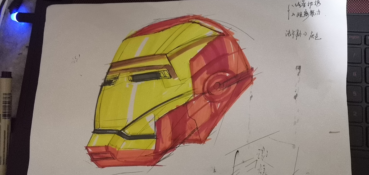 马克笔初次学习（图ZMTk4MTk5ODky） - 绘画 - 站酷设计师明镜融水原创素材 - 站酷ZCOOL