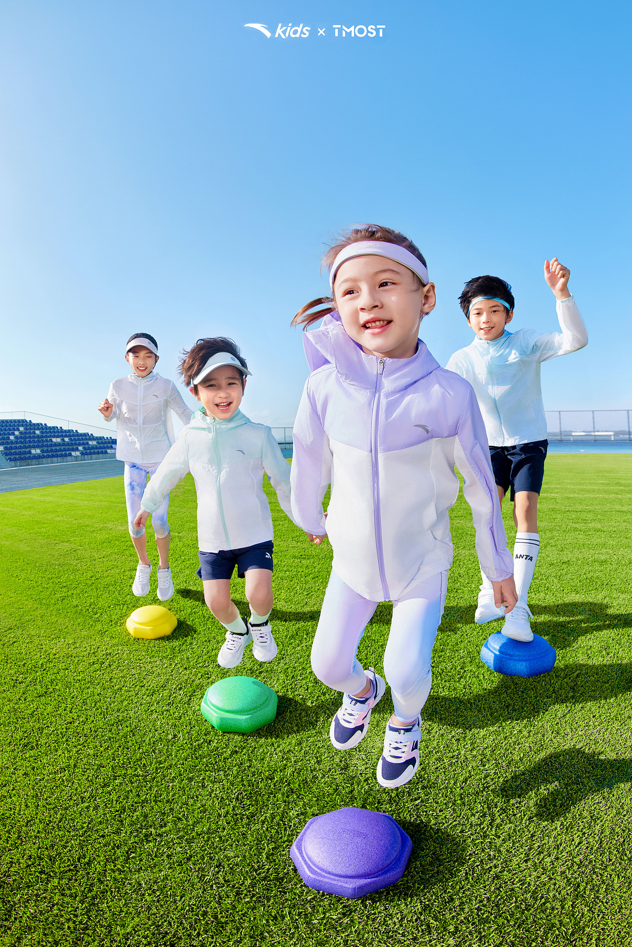 我们拍的安踏kids夏季运动会！（图ZMzY2ODA4NDIw） - 产品摄影 - 站酷设计师TMOSTKIDS原创素材 - 站酷ZCOOL