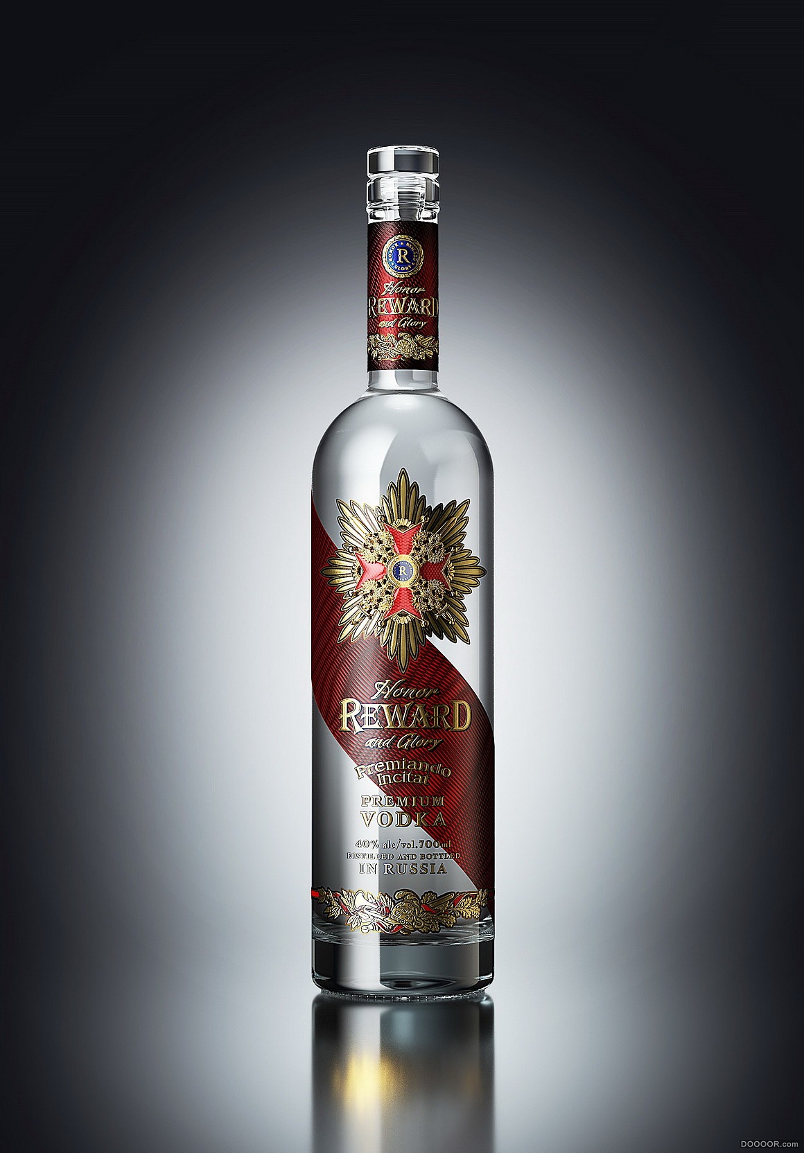 一套国外酒包装