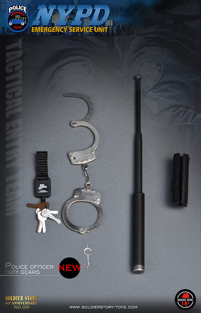 Soldier Story十周年纪念版，纽约特警（NYPD）（图ZMTEwOTk5NTc2） - 手办/模玩 - 站酷设计师SoldierStory原创素材 - 站酷ZCOOL