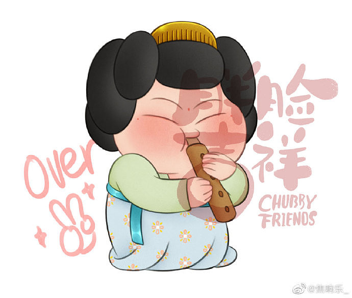 飞天系列+唐仕女系列（2020年第二季度总结）（图ZMjE0NzY1Njgw） - 创作习作 - 站酷设计师焦响乐原创素材 - 站酷ZCOOL