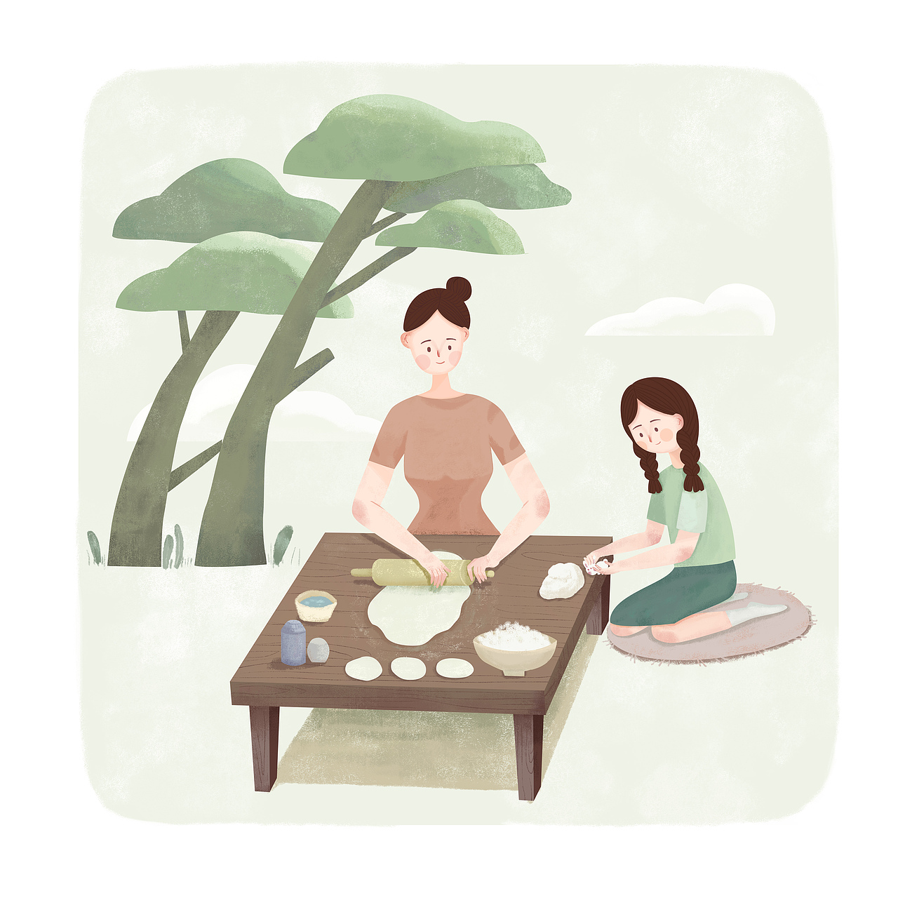 烧饼插画系列包装（图ZMTkxNTk2OTQw） - 商业插画 - 站酷设计师芭jia原创素材 - 站酷ZCOOL